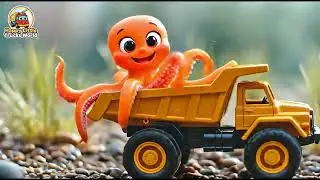 Truck Sounds Song 🚚 | Beep Beep & Vroom for Kids