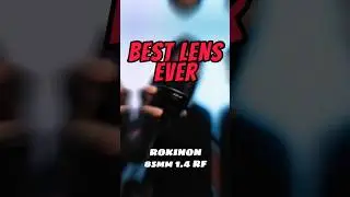 The BEST Lens EVER Rokinon 85mm 1.4 #photography #cameralens #rokinon #85mm #primelens #portraits