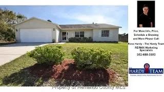 5319 IDLEWEISE CT, Spring Hill, FL Presented by Ross Hardy - The Hardy Team.