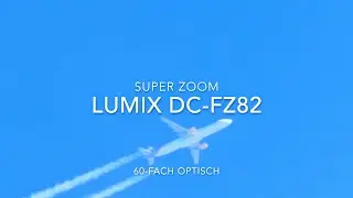 Superzoom Panasonic Lumix dc-fz82 Digital Bridge Camera Plane Test Review