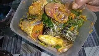 Local fish reang traditional cooking (beermai emtoi)