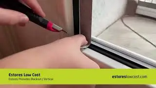 Guia de Instala&ccedil;&atilde;o | Estores Plissados Blackout | Vertical