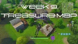 Fortnite - Week 9 Medal Location - Follow the treasure map found in Moisty Mire