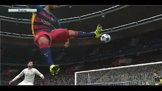 Amazing Goal Luis Suarez vs Real Madrid - Pro Evolution Soccer 2016