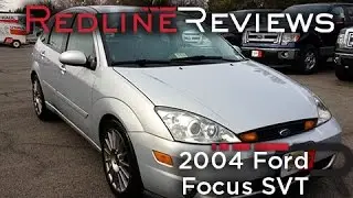 2004 Ford Focus SVT Review, Walkaround, Exhaust, & Test Drive