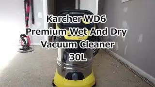 Karcher 30L WD6 Premium Wet And Dry Vacuum Cleaner