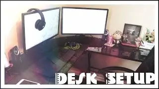 My Not So Fancy Desk Setup