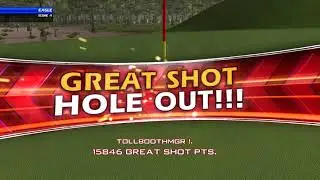 Golden Tee Great Shot on Crawdad Swamp!