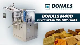 M40D High-speed rotary press | Maximizing compaction speed and quality with doubleturret technology