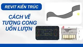 How to Draw Curved Walls in Revit Architecture | Easy Guide for Beginners | Duc Act