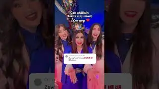 Zeynep Name Song In Turkish! Merhaba Elif!🇹🇷🇩🇪🇦🇿 K3 Sisters #shorts #turkey #germany #t&uuml;rkiye