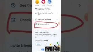 Google pay se bank balance check kaise kare?How to check bank balance in Google pay? #viral​