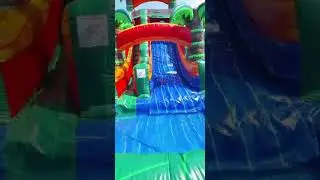 Michigan City Indiana Waterslide Rental #waterslide #jumpinwater #inflatable