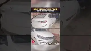 Three found dead in deserted car near Peeragarhi flyover in Delhi