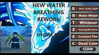 NEW WATER BREATHING REWORK + SHOWCASE - Slayers Unleashed
