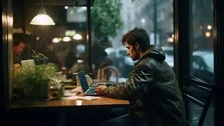 Raining in Los Angeles - Relaxing LoFi Coffee Scene - Chill Music - Relax, Study, Code.