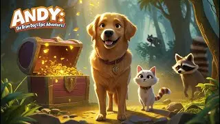 Andy: The Brave Dog&rsquo;s Epic Adventure | Fun Animal Bedtime Story for Kids in English | TaleTwists
