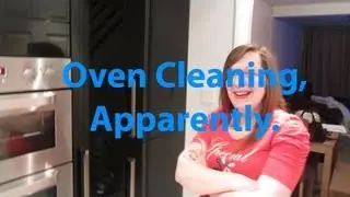 Oven Cleaning?! - Day 153 : The Brit Vlog 08.02.2013