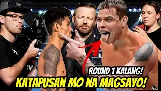MAGSAYO PABAGSAKIN DAW SA ROUND 1 | HAMBOG 2X BAGSAK LUSOT SA RING SA UNANG ROUND