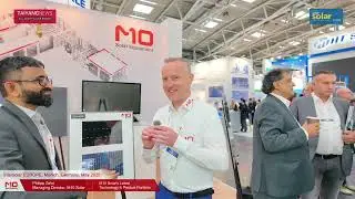 Intersolar 2025: M10&rsquo;s SURFACE Shingled Matrix Interconnection Tool