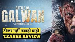 Battle Of Galwan Teaser REVIEW | SALMAN KHAN | BOLLYWOOD UPCOMING MOVIE 2026 |   