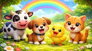 Animal Sounds for Kids | Learn Animals Sounds 🐮🐶🐥