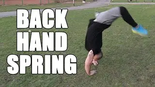 Back Handspring - Most Power out of it