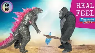 😱🦖 &iexcl;GODZILLA REAL FEEL! | Playmates | GUHOVERSO