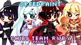 Speedpaint: Chibi Team RWBY