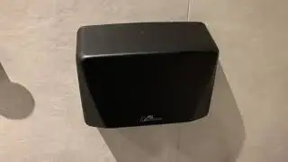2021 JD Macdonald Turbo-Slim Hand Dryer matte black