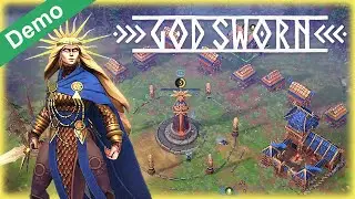 Godsworn (Demo) Beginner's Guide and Gameplay | Steam RTS Fest 2025 Game Showcase Part 2