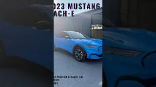 This 2023 Mach-E had our Nanoflex Premium Ceramic Tint 🔥Call or DM us at 723-705-5447 #windowtints