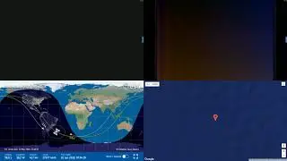 South Atlantic Radiation Anomaly - NASA/ESA ISS LIVE From Space With Map - 53 - 2018-06-01