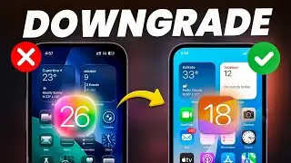 How to Downgrade iOS 26 to iOS 18 - 2 ways No Data Loss & iTunes | Go Back to iOS 26