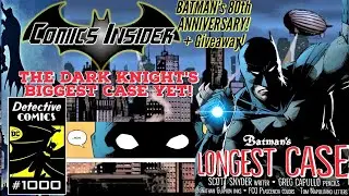 DETECTIVE COMICS #1000 Batman's Longest Case by Scott Snyder & Greg Capullo