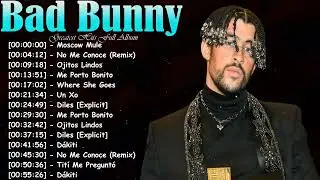 Top 20 Latin Hits &ndash; Bad Bunny Greatest Reggaeton Songs &Aacute;lbum Completo
