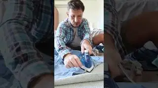 Я один такой странный, и люблю гладить и одевать выраженную одежду. Новое поколение не заморачиваетс