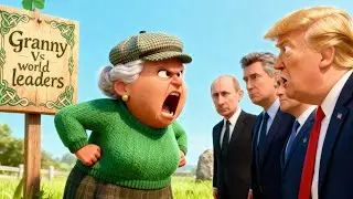 Irish Granny Tells Off World Leaders 😂  Funny Irish Satire Song,Trump, Starmer, Putin,Miche&aacute;l Martin