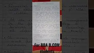financial management notes for bba & b. com students👩&zwj;🎓