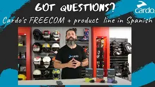 Cardo's FREECOM+ Product Line overview in Spanish