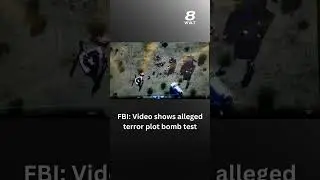 FBI: Video shows alleged terror plot bomb test
