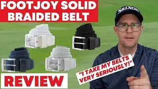FootJoy Braided Mens Golf Belts - I TAKE MY BELTS VERY SERIOUSLY!