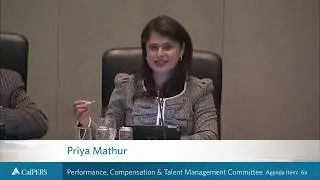 Performance, Compensation & Talent Management Committee | September 25, 2018