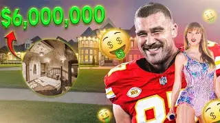 Travis Kelce getting a MANCAVE for Taylor Swift | Inside the $6M Kansas City Mansion Renovation!