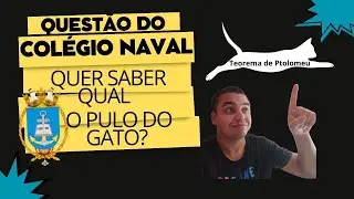 #resolu&ccedil;&atilde;o #quest&atilde;o #colegionaval Teorema de Ptolomeu