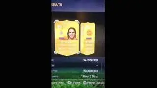 Rarest card on fifa 15!this is not fake.