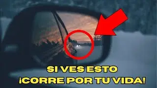 NUNCA CONDUZCAS SOLO DE MADRUGADA... MIRA LO QUE LE PERSEGU&Iacute;A...