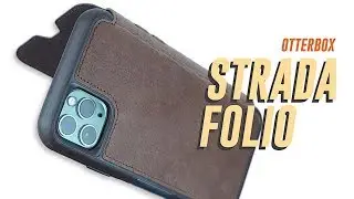 OtterBox Strada Folio Wallet Case | iPhone 11 Pro Max | Leather Wallet Case