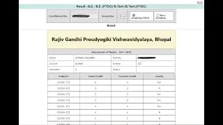 How to check b.tech 3rd sem result 2022 ( b.tech 3rd ka result kaise dekhe 2022)