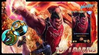 Wild Rift DARIUS - TOP 1 Dunkmaster Darius S13 Ranked Gameplay + Build
